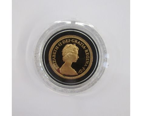 Elizabeth II, 1979 Proof Gold Sovereign, coronated head right, rev. St George &amp; Dragon, in original Royal Mail plastic wa