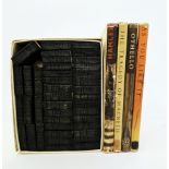 Shakespeare, William, 40 miniature volumes published by Allied Newspapers Ltd, all with engraved