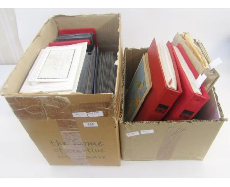 GB &amp; World Stamps: With decimal face value of &pound;1000+, boxed accumulation of 5 GB decimal presentation-pack albums w