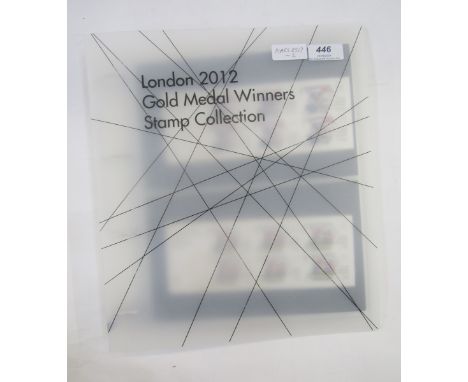 GB Stamps: Complete London 2012 Gold Medal Winners collection, decimal face value &pound;420+.