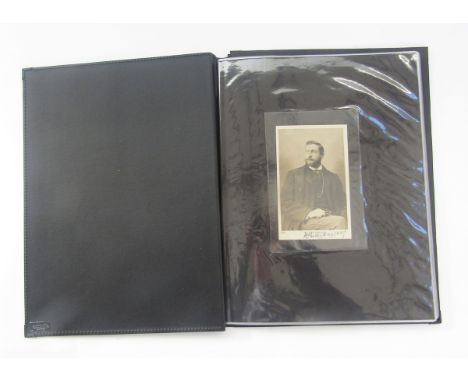 Album of signed letters and photograph&nbsp;of Mr Rider Haggard to include Post Office telegram to Ditchingham from the edito