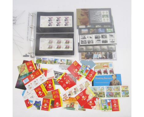 GB &amp; World Stamps: With decimal face value well in excess of &pound;700, box of QEII presentation packs, part-sheets/bloc