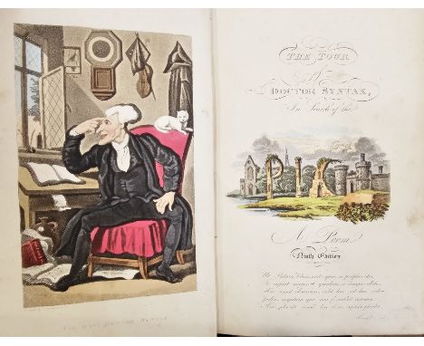 [Combe, William] "The Tour of Dr. Syntax.... In Search of the Picturesque, In Search of Consolation, and In Search of a Wife 