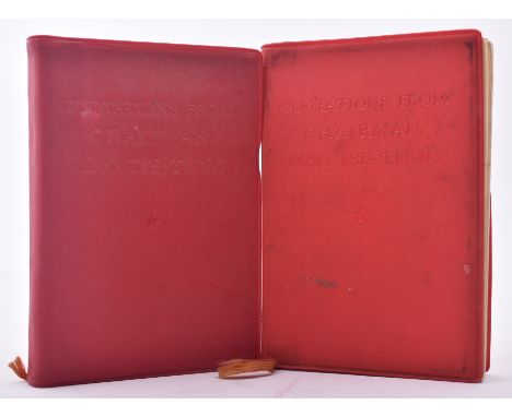 1966 - 'Quotations from Chairman Mao Tse - Tung' . Published by Foreign Languages Press, Peking, in the People's Republic of 