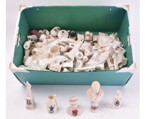 W. H. Goss - a collection of late nineteenth - early twentieth century Gossware porcelain, of commemorative, Royal and local 