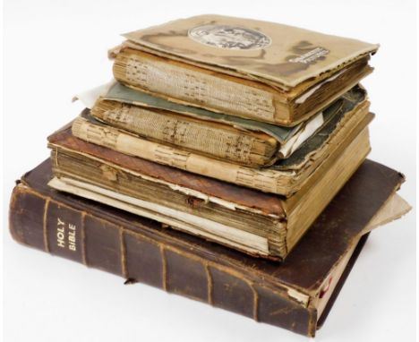 A George II book of common prayer, printed by Thomas Baskett, London 1750, owned by John Northon BA of Holbeach and others, t