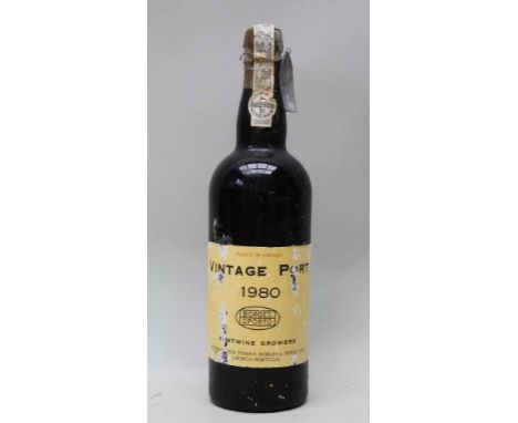 Vintage Port, Borges, 1980, 1 bottle 