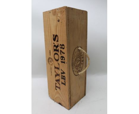 A TAYLOR'S LATE BOTTLED VINTAGE MAGNUM OF PORT, dated 1978, OWC 