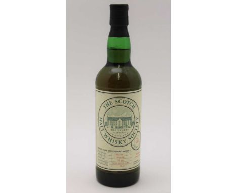 THE SCOTCH MALT WHISKY SOCIETY CASK NUMBER 1.87 Glenfarclas 1966, bottled 1988, 31 years in oak, 52.6% volume 