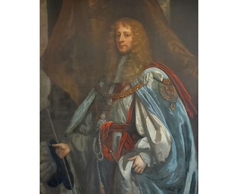 Sir Peter Lely and Studio, portrait of James Butler the 1st Duke of Ormonde, three quarter length in Garter, oil on canvas, 1