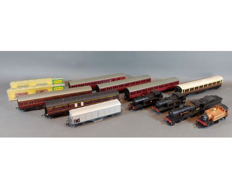 A collection of 00 guage and N guage model railway to include locomotives and rolling stock 