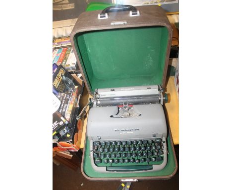 A CASED REMMINGTON TYPEWRITER