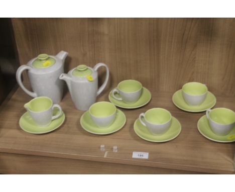 A POOLE COFFEE SET