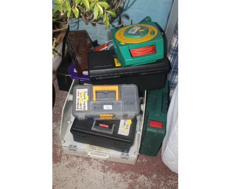 A QUANTITY OF ASSORTED TOOLS ETC