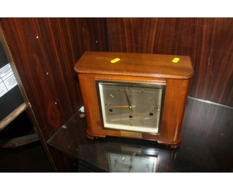 A W.A PERRY MANTEL CLOCK