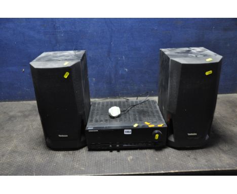 A MARANTZ PM493 AV AMPLIFIER and a pair of Technics SB-CH530A speakers (PAT pass and working)