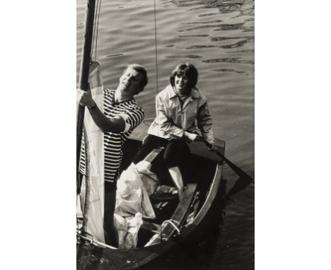 δ Norman Parkinson (1913-1990)Models in Boat; Couple at Table with Drinks; In Love - Peter Hall and Leslie (Gigi) Caron; Coup