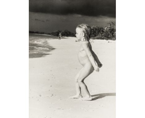 δ Norman Parkinson (1913-1990)Young Stella McCartney JumpingTwo gelatin silver prints, 1975, one with the artist's 'Photo Nor
