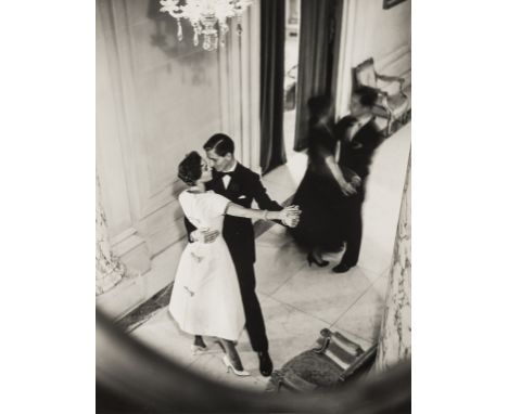 δ Norman Parkinson (1913-1990)Couple Dancing; Girl Seated at Man's Feet; LovebirdsThree unique gelatin silver prints, 1955-19