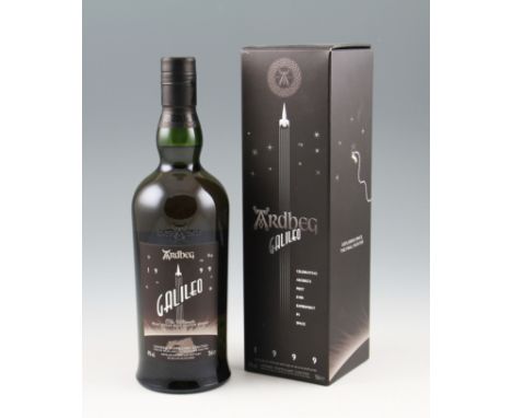 Ardbeg Galileo Whisky 1999. Celebrating Ardbeg's First Ever Experiment in Space. 70cl 49%.