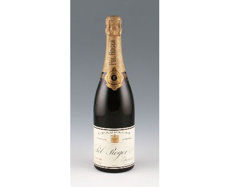 Pol Roger Champagne Vintage 1966. Very good label & capsule.