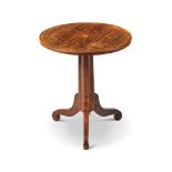 Y A CHARLES X ROSEWOOD LAMP TABLE, CIRCA 1830