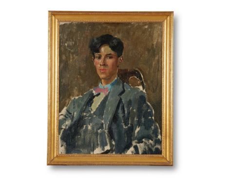 λ AUGUSTUS JOHN (BRITISH 1878-1961)PORTRAIT OF DAVID, THE PAINTER'S SON (1902-1972)Oil on canvas 71 x 56cm (27¾ x 22 in.)Pain