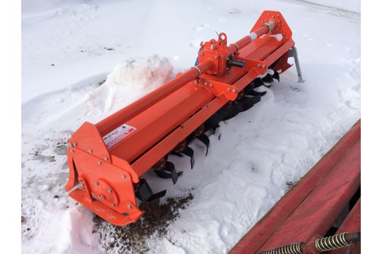 TMG Industrial Tiller, 81" width, 3 pt. (New unused)