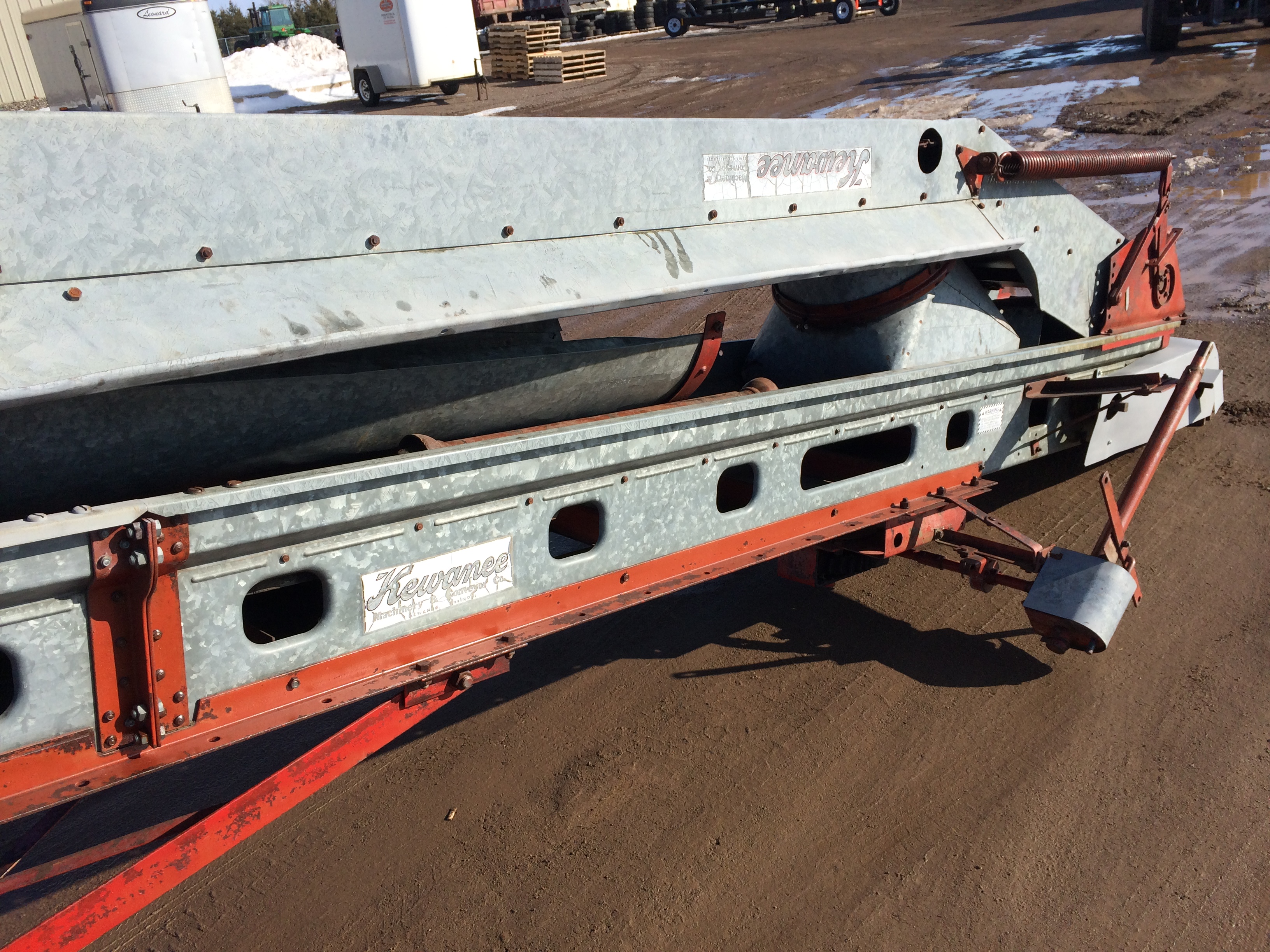 Lot 575 Kewanee Model 500 Hay & Grain 50 ft. Elevator, pto drive