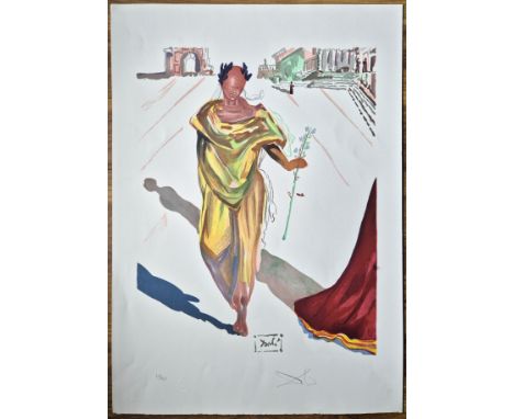 Salvador Dali (Spanish 1904-1989), colour lithograph on BFK Rives paper with publishers blind stamp, limited edition 41/125, 