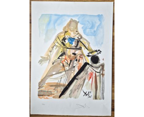 Salvador Dali (Spanish 1904-1989), colour lithograph on BFK Rives paper with publishers blind stamp, limited edition 41/125, 