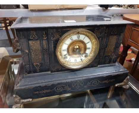 SLATE MANTLE CLOCK 