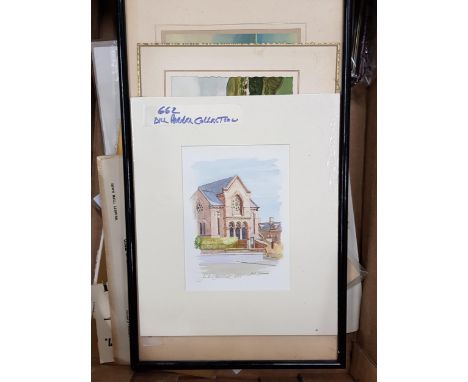BOX LOT OF PRINTS - THE BILL PARKER COLLECTION 