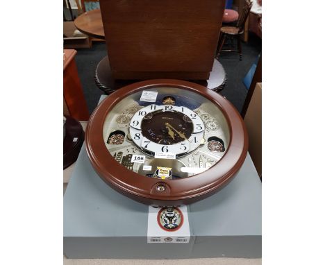 SEIKO MELODIES WALL CLOCK - BOXED 