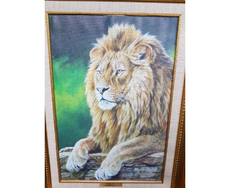 STEPHEN GAYFORD 'SHEER GLASS' SIGNED PRINT WITH C.O.A 