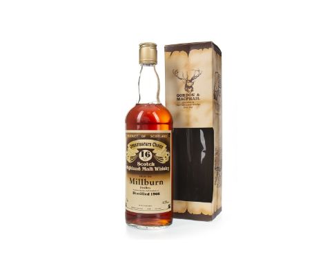 MILLBURN 1966 CONNOISSEURS CHOICE 16 YEARS OLD Single Malt Scotch Whisky 75cl, 40% volume, in carton.Condition Reports:A cond