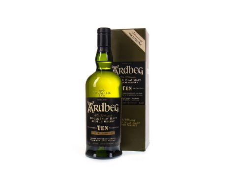 ARDBEG INTRODUCING 10 YEARS OLD Single Malt Scotch Whisky 70cl, 46% volume, in carton. Condition Reports:A condition report o
