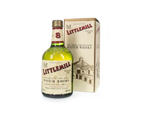 LITTLEMILL AGED 8 YEARS Single Malt Scotch Whisky 70cl, 40% volume, in carton. Condition Reports:A condition report on this l