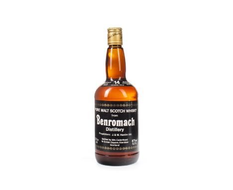 BENROMACH 1965 CADENHEAD'S 14 YEARS OLD Single Malt Scotch Whisky Distilled July 1965, bottled September 1979. 75cl, 45.7% vo