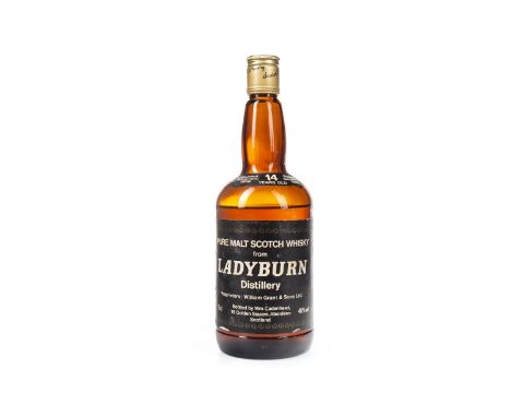 LADYBURN 1966 CADENHEAD'S 14 YEARS OLD - LOW FILL Single Malt Scotch Whisky Distilled November 1966, bottled December 1980. 7