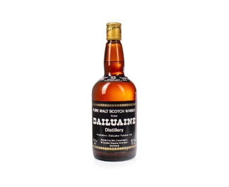 DAILUAINE 1966 CADENHEAD'S 13 YEARS OLD Single Malt Scotch Whisky Distilled May 1966, matured in sherry wood, bottled June 19