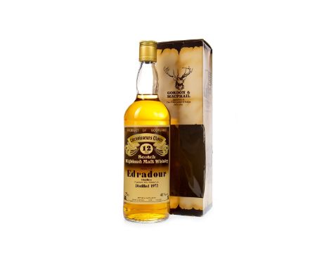 EDRADOUR 1972 CONNOISSEURS CHOICE 12 YEARS OLD Single Malt Scotch Whisky 75cl, 40% volume, in carton. Condition Reports:A con