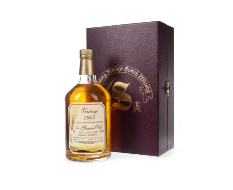 CAMBUS 1964 SIGNATORY VINTAGE AGED 31 YEARS Single Malt Scotch Whisky Distilled 31 December 1964, matured in cask no. 25 & 26