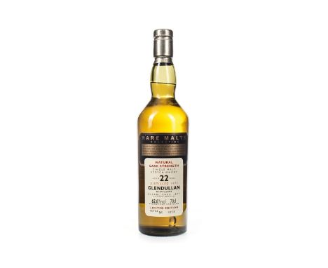 GLENDULLAN 1972 RARE MALTS AGED 22 YEARS Single Malt Scotch Whisky Bottle no. 3158. 70cl, 62.6% volume.Condition Reports:A co