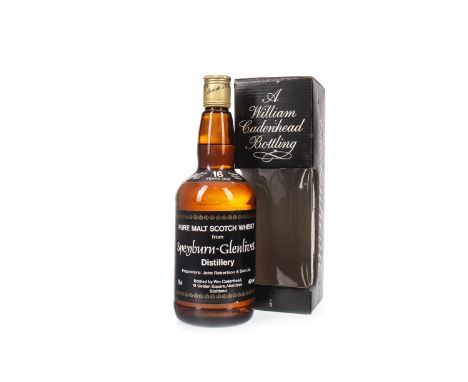 SPEYBURN-GLENLIVET 1967 CADENHEAD'S 16 YEARS OLD Single Malt Scotch Whisky Distilled March 1967, bottled March 1983. 75cl, 46