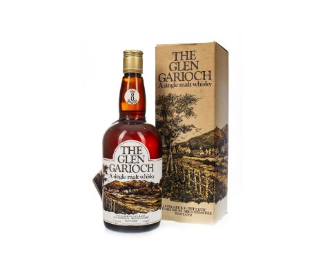 GLEN GARIOCH 8 YEARS OLD 26 2/3 FL.OZ Single Malt Scotch Whisky 26 2/3 fl.oz, 70° proof, in carton.Condition Reports:A condit