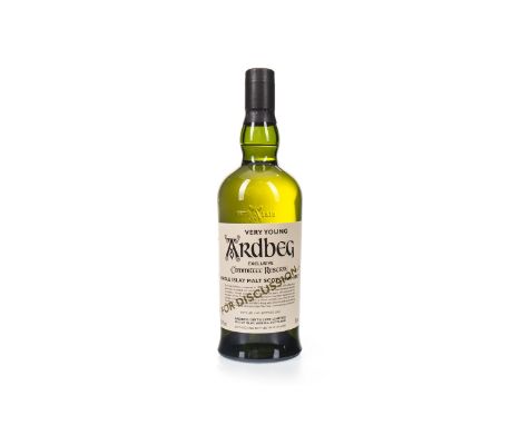 ARDBEG VERY YOUNG COMMITTEE RESERVE Single Malt Scotch Whisky Distilled 1997, bottled 2003. Matured exclusively in first-fill