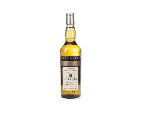 MILLBURN 1975 RARE MALTS AGED 18 YEARS Single Malt Scotch Whisky 70cl, 58.9% volume.Condition Reports:A condition report on t