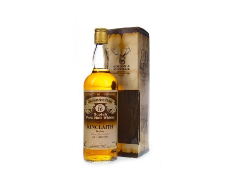 KINCLAITH 1966 CONNOISSEURS CHOICE 16 YEARS OLD Single Malt Scotch Whisky 75cl, 40% volume, in carton. Condition Reports:A co