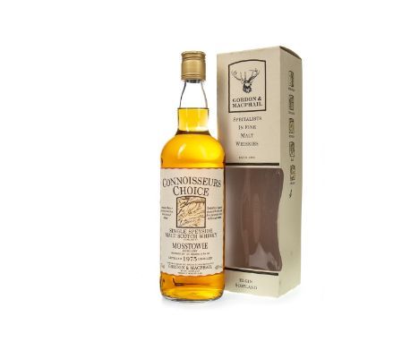 MOSSTOWIE 1975 CONNOISSEURS CHOICE Single Malt Scotch Whisky 75cl, 40% volume, in carton.Condition Reports:A condition report